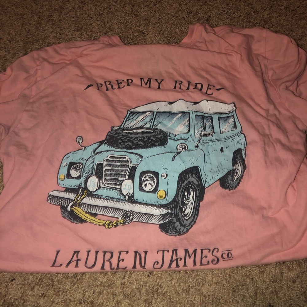 Lauren James Pink T shirt